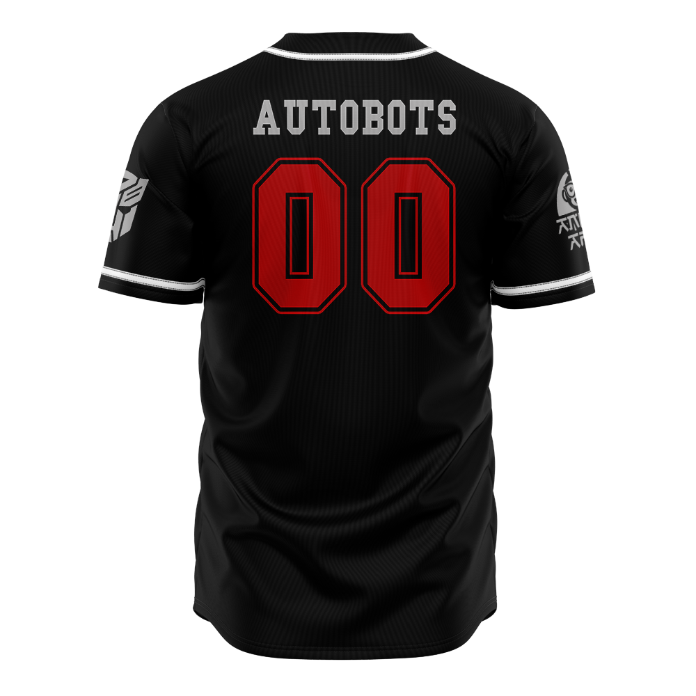 Alternative view of Autobots Transformers Baseball Jersey