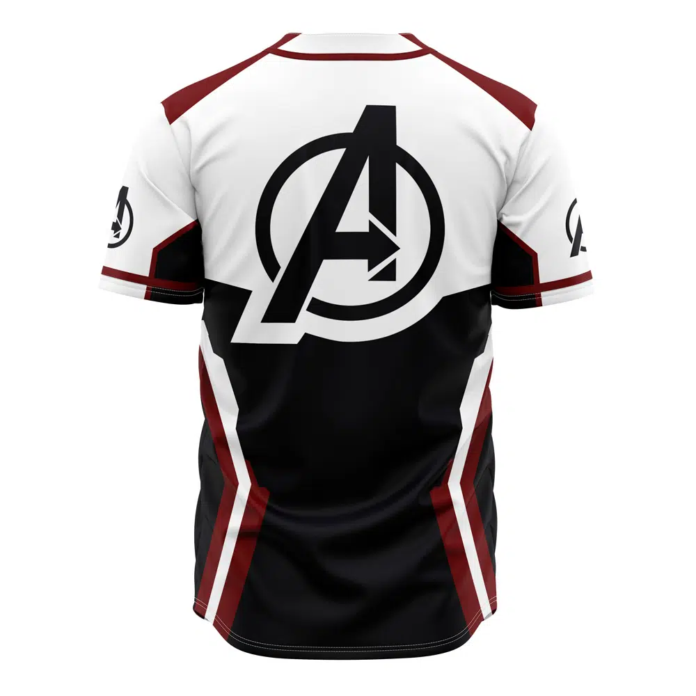 Alternative view of Avengers Endgame Marvel Baseball Jersey
