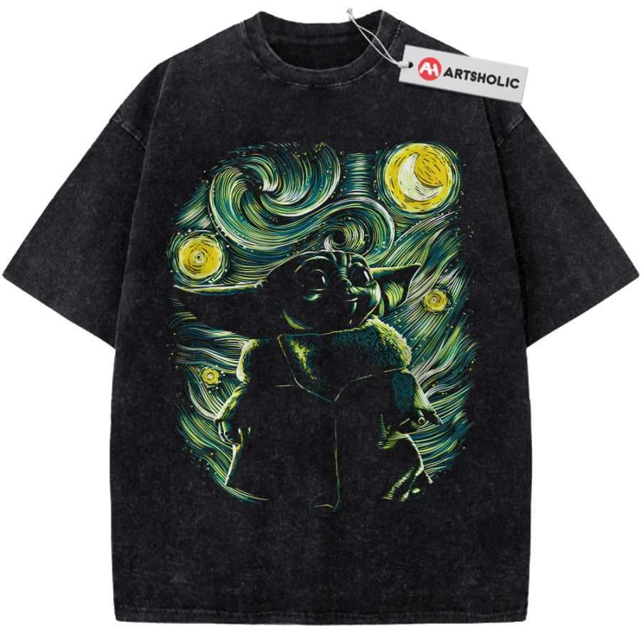 Alternative view of Baby Yoda Shirt, Din Grogu Shirt, Star Wars Shirt, Movie Shirt, Vintage T-Shirt