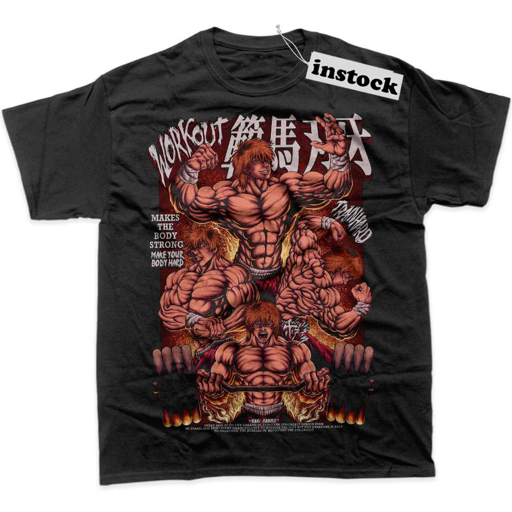 Baki Hanma Shirt, Anime Shirt, Graphic T-Shirt