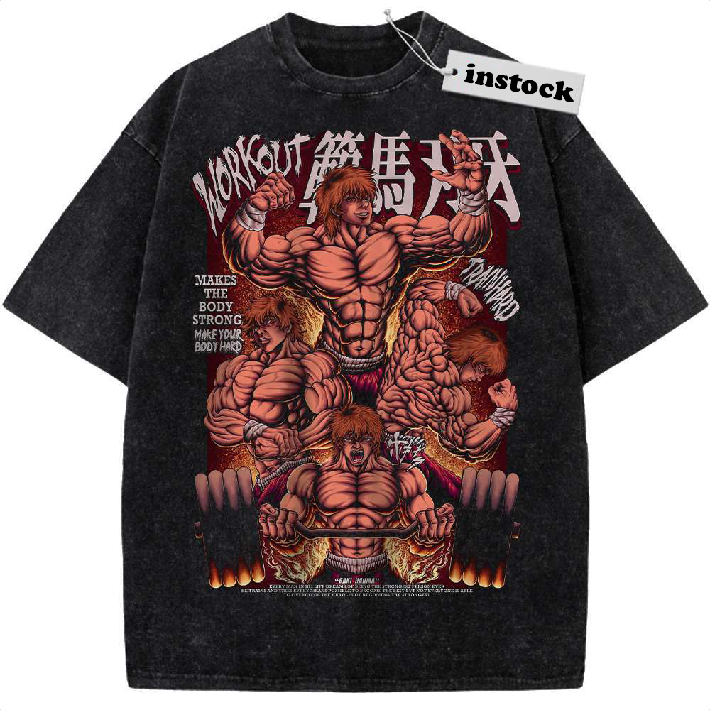 Baki Hanma Shirt, Anime Shirt, Vintage T-Shirt