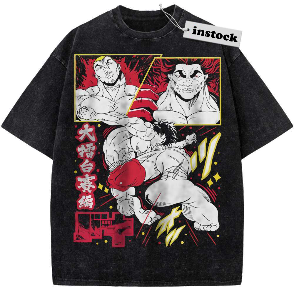 Baki Shirt, Anime Shirt, Vintage T-Shirt