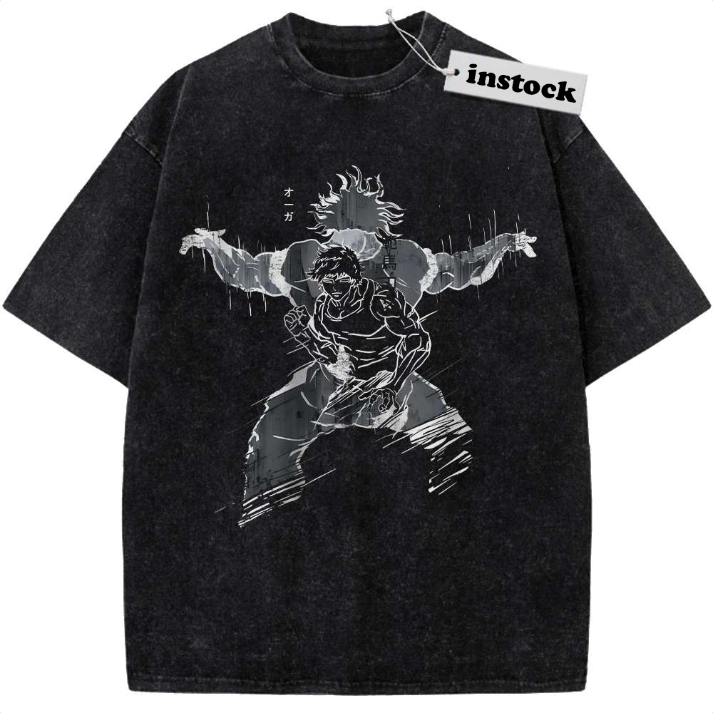 Baki Shirt, Shirt, Anime Shirt, Vintage T-Shirt