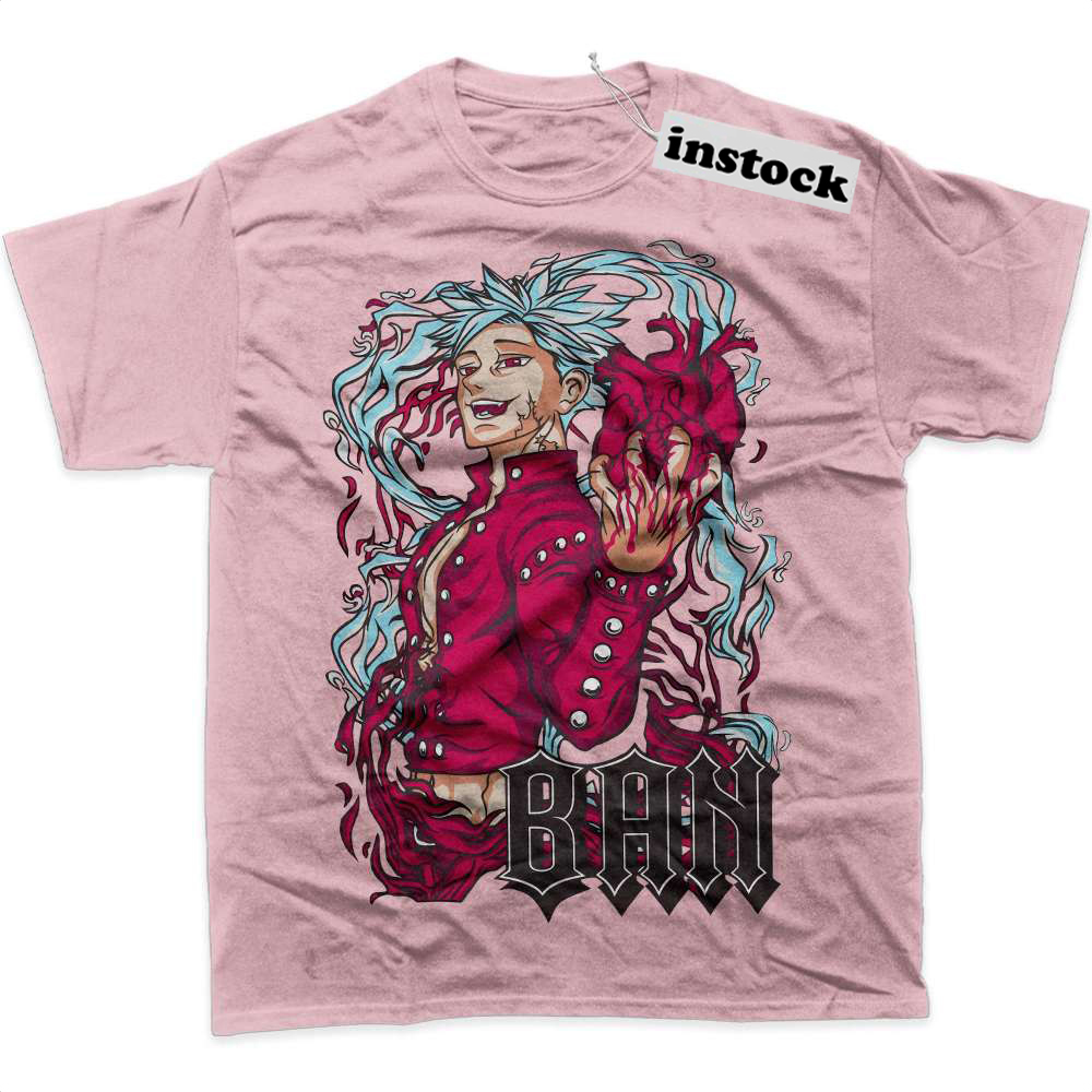 Ban Shirt, The Seven Deadly Sins Shirt, Anime Shirt, Graphic T-Shirt