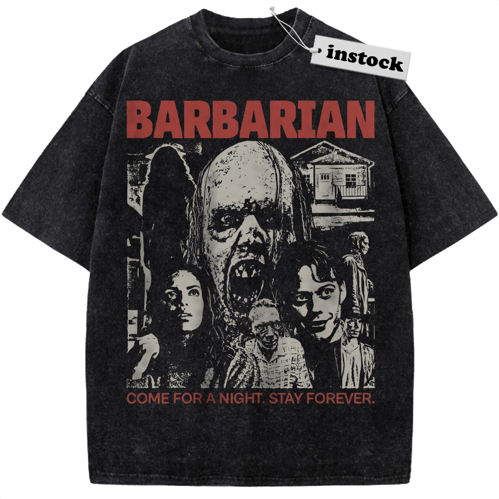 Barbarian Shirt, Halloween Shirt, Horror Movie Shirt, Vintage T-Shirt