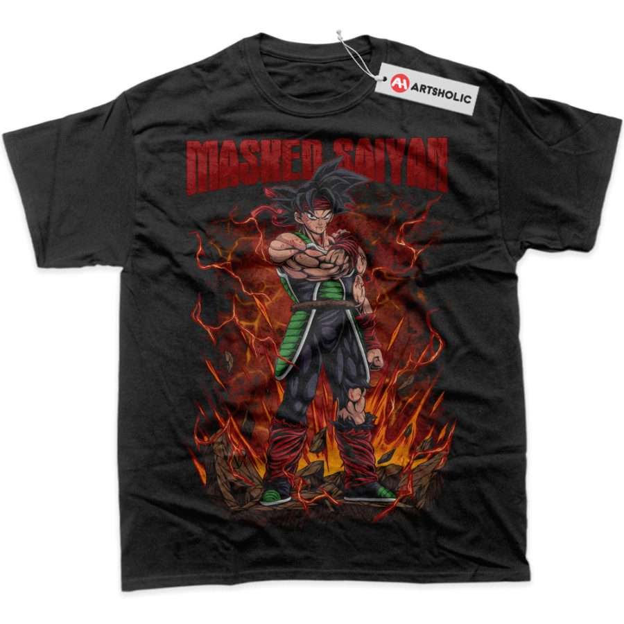 Alternative view of Bardock Shirt, Dragon Ball Shirt, Anime Shirt, Graphic Tee