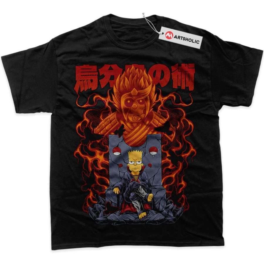Alternative view of Bart Simpson Shirt, The Simpsons Shirt, Animated Shirt, Graphic T-Shirt