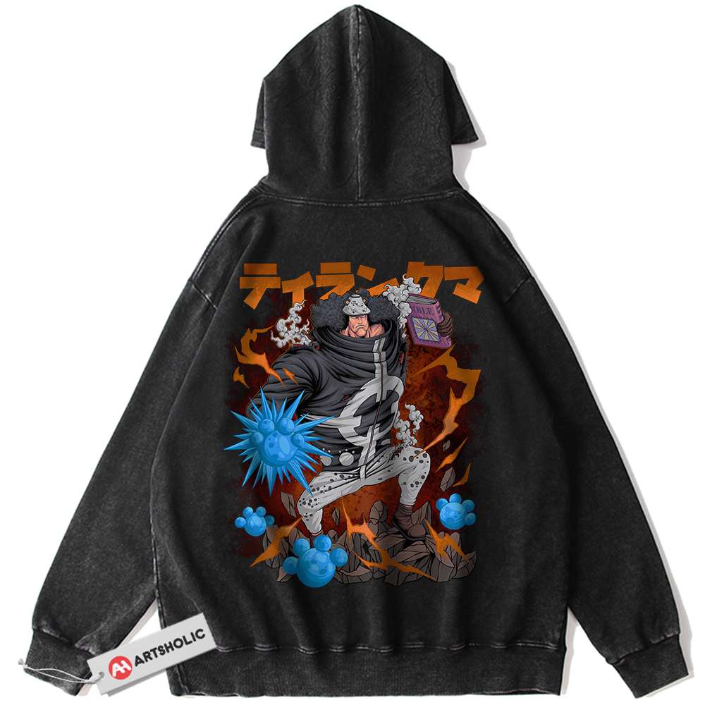 Bartholomew Kuma Hoodie, One Piece Hoodie, Anime Hoodie, Vintage Hoodie