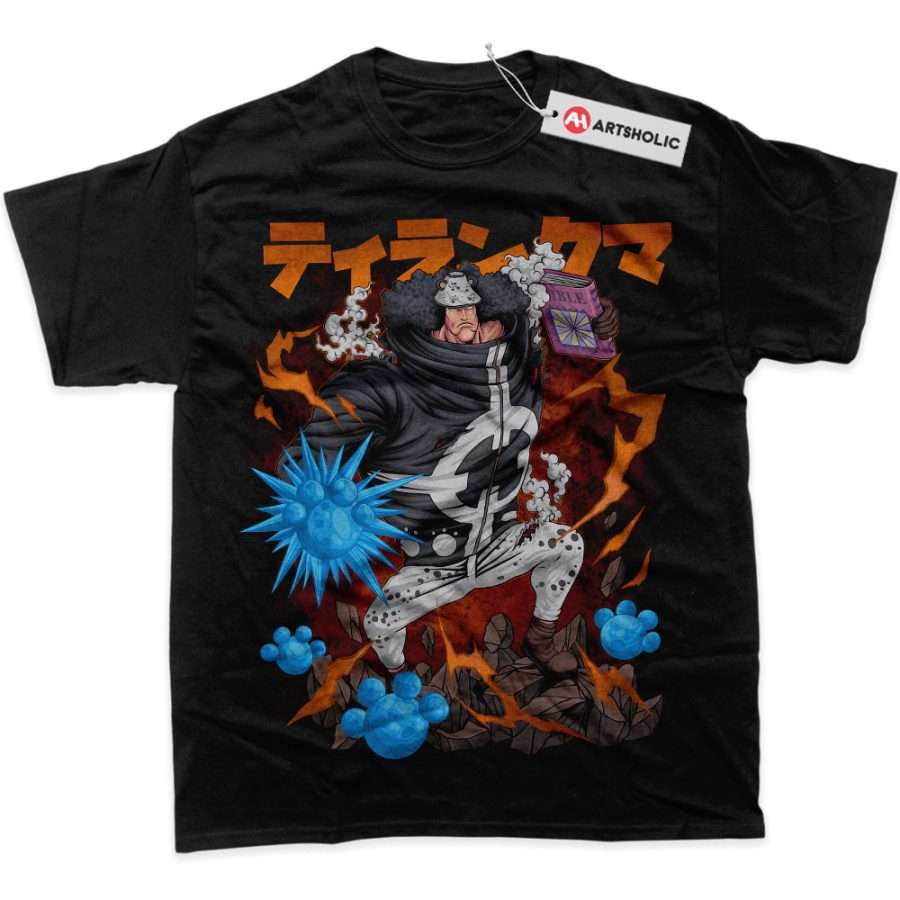 Alternative view of Bartholomew Kuma Shirt, One Piece Shirt, Anime Shirt, Graphic Tee