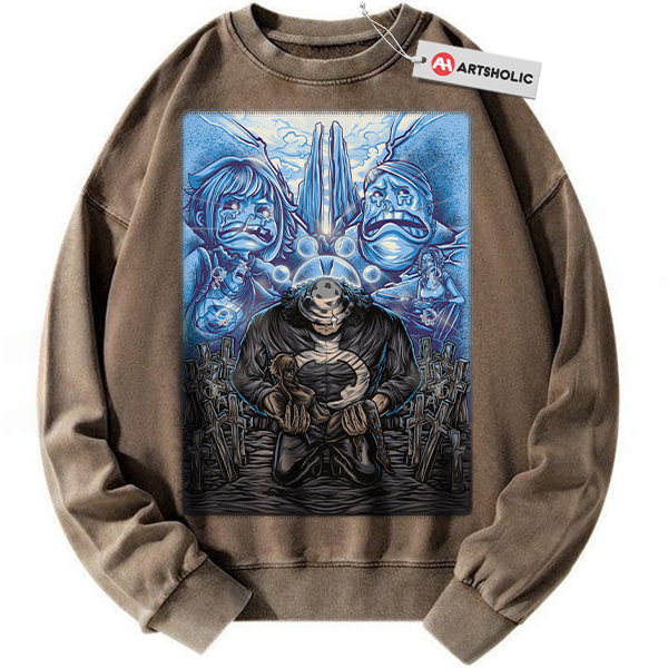 Alternative view of Bartholomew Kuma Sweatshirt, Jewelry Bonney Sweatshirt, One Piece Sweatshirt, Anime Sweatshirt, Vintage Sweatshirt