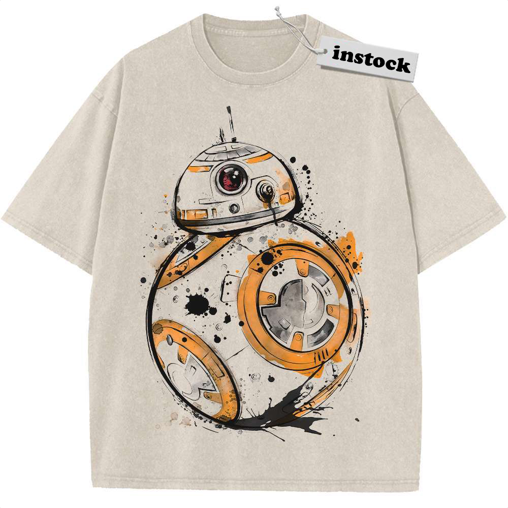 BB-8 Shirt, Star Wars Shirt, Movie Shirt, Vintage Tee