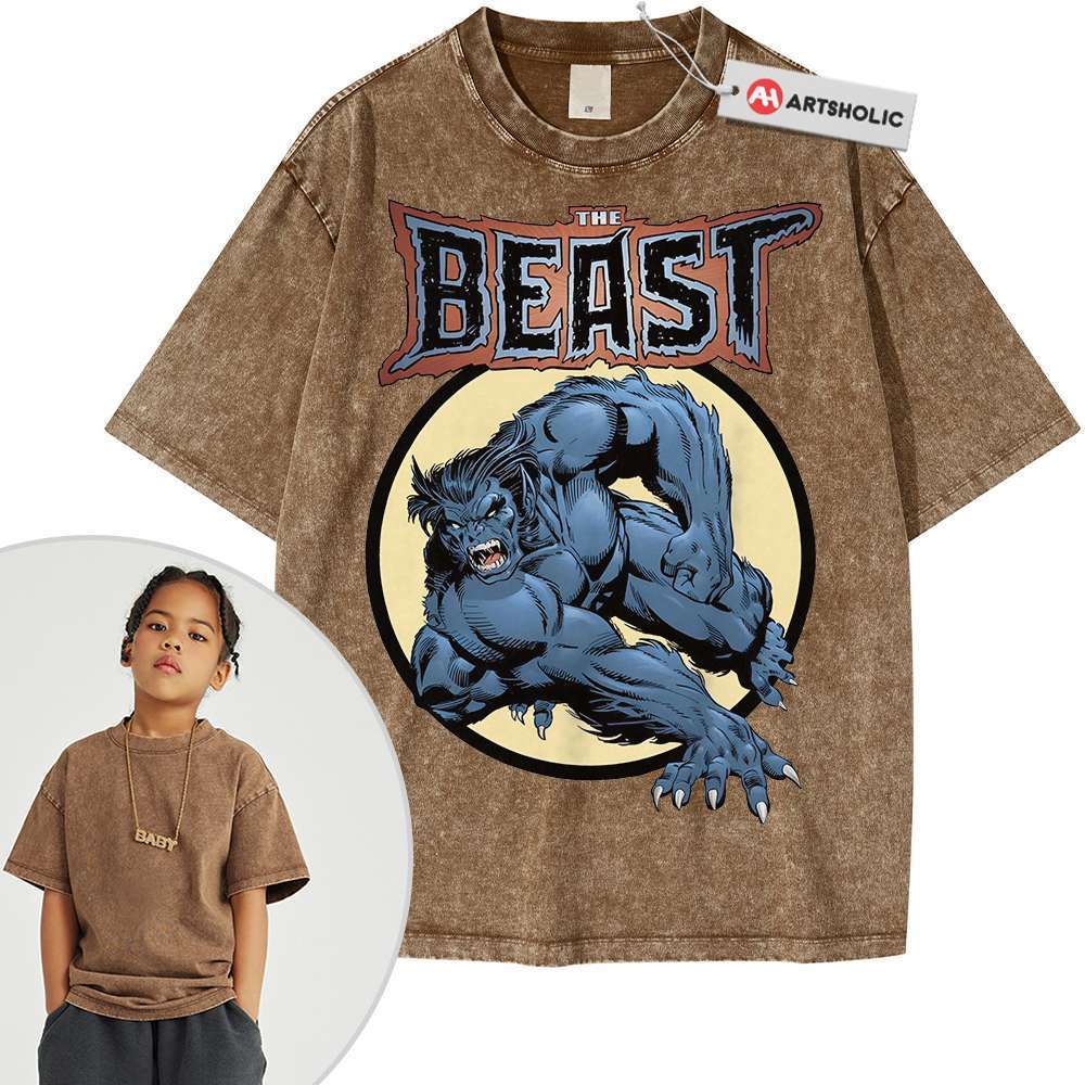 Beast Shirt For Kids, X-Men Shirt For Kids, Marvel Comics Shirt For Kids, Vintage Tee For Kids