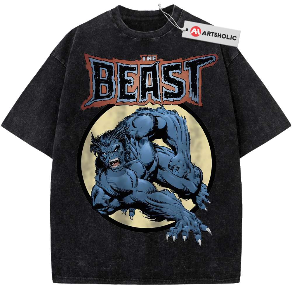 Alternative view of Beast Shirt, X-Men Shirt, Marvel Comics Shirt, Vintage Tee