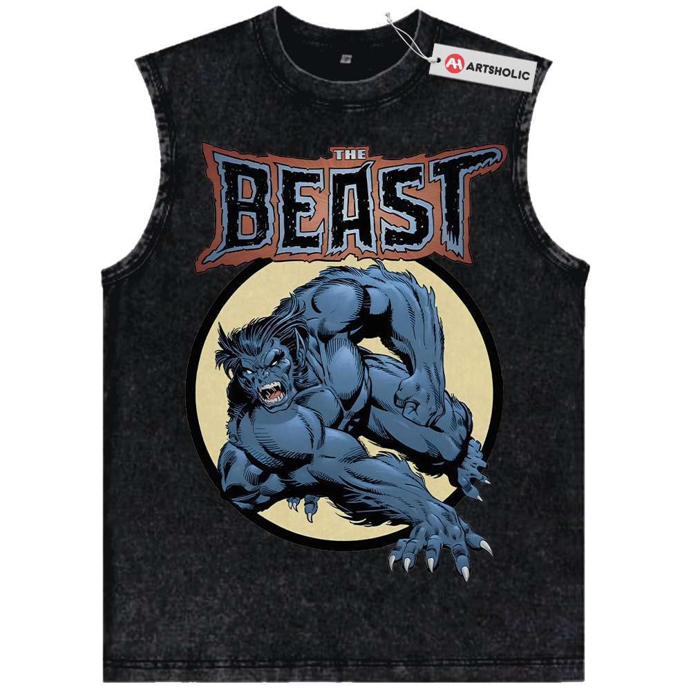 Beast Tank Top, X-Men Tank Top, Marvel Comics Tank Top, Vintage Tank Top