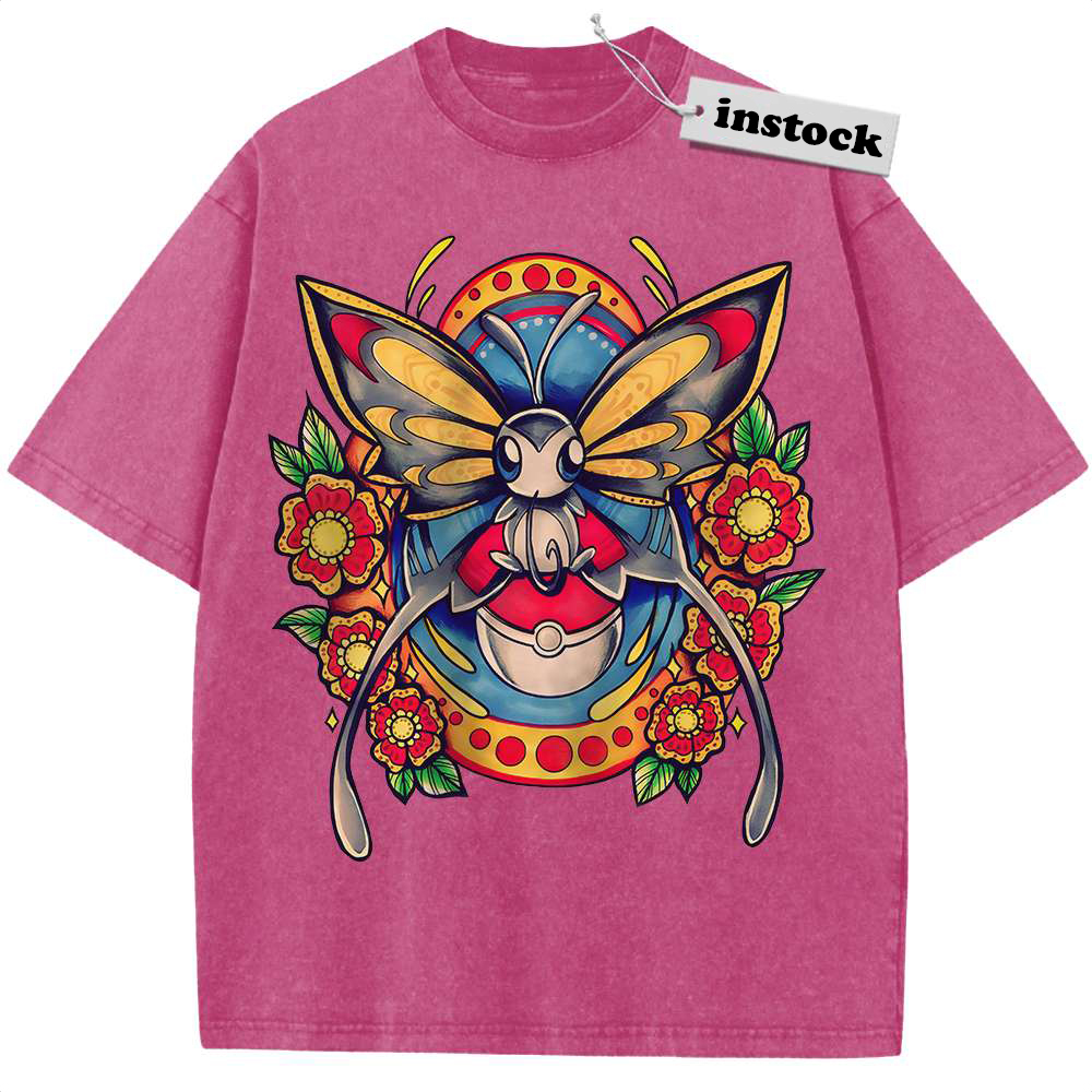 Beautifly Shirt, Pokemon shirt, Anime Shirt, Vintage T-Shirt