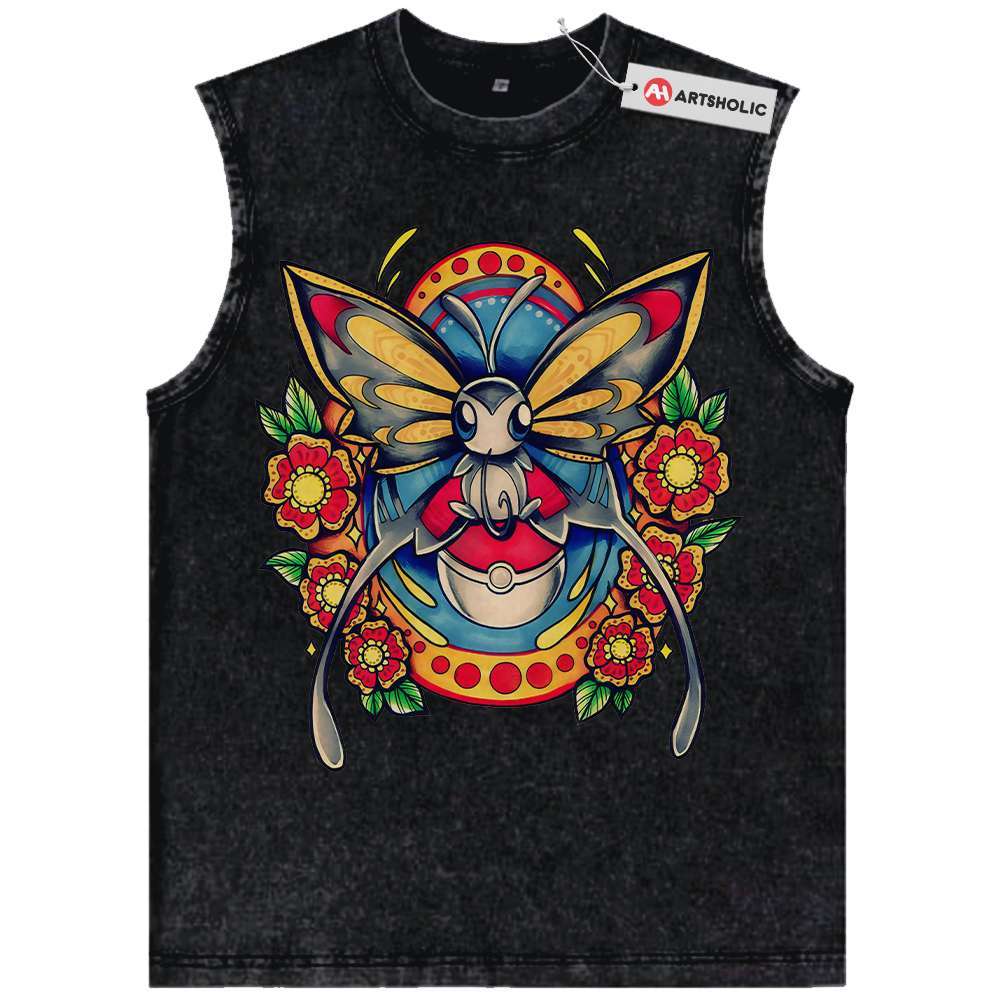 Beautifly Tank Top, Pokemon Tank Top, Anime Tank Top, Vintage Tank Top
