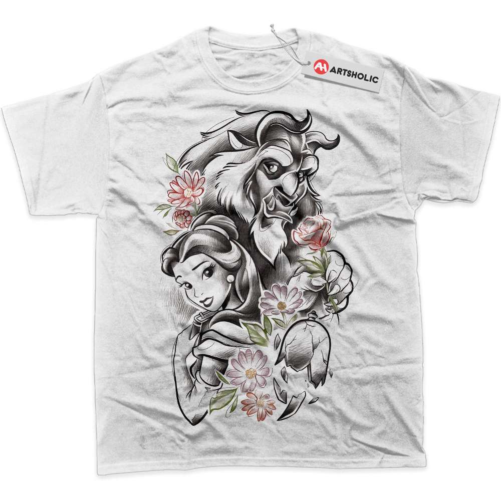 Beauty and the Beast Shirt, Animated Shirt, Graphic Tee