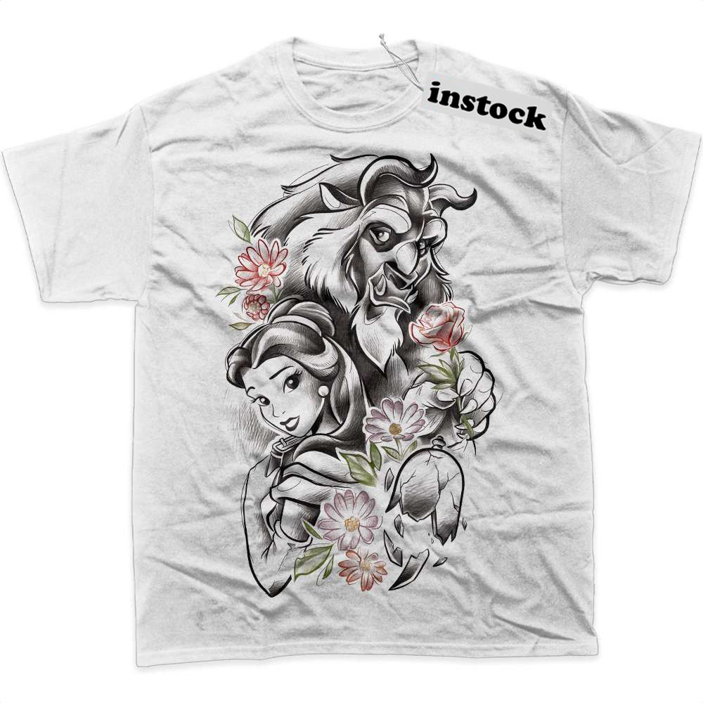 Beauty and the Beast Shirt, Animated Shirt, Graphic Tee