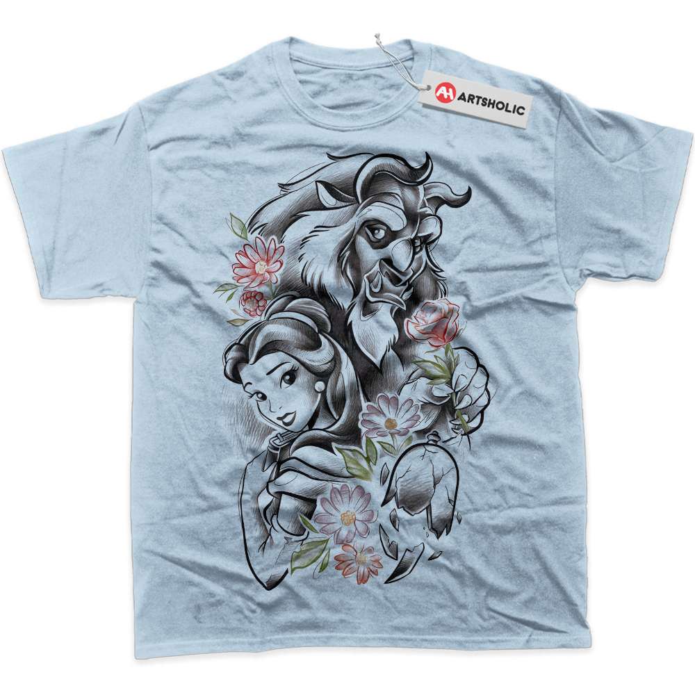 Alternative view of Beauty and the Beast Shirt, Animated Shirt, Graphic Tee