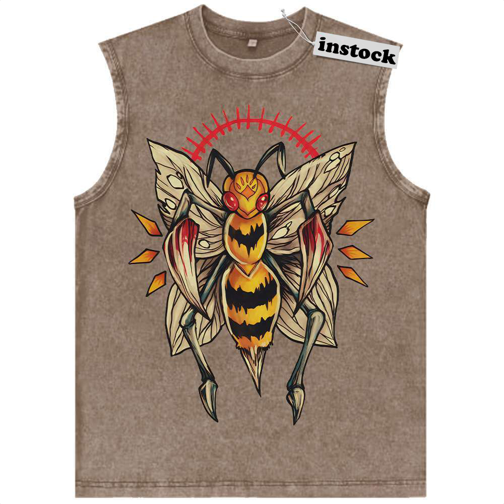 Beedrill Tank Top, Pokemon Tank Top, Anime Tank Top, Vintage Tank Top