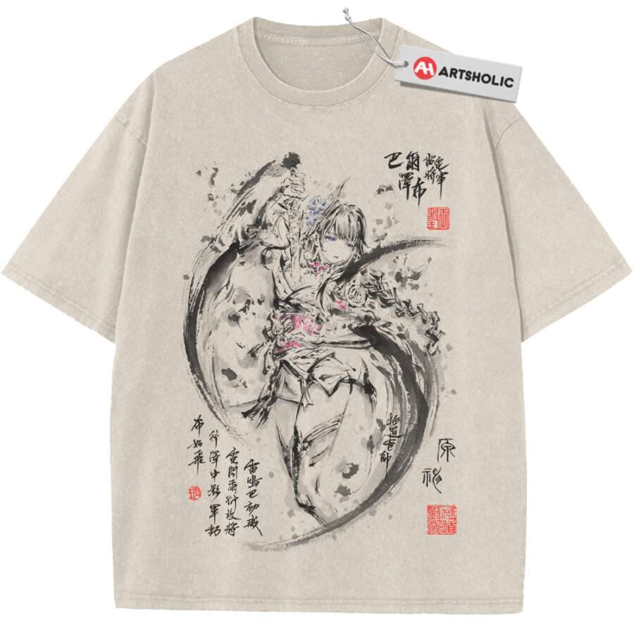 Alternative view of Beelzebul Shirt, Genshin Impact Shirt, Game Shirt, Vintage T-Shirt