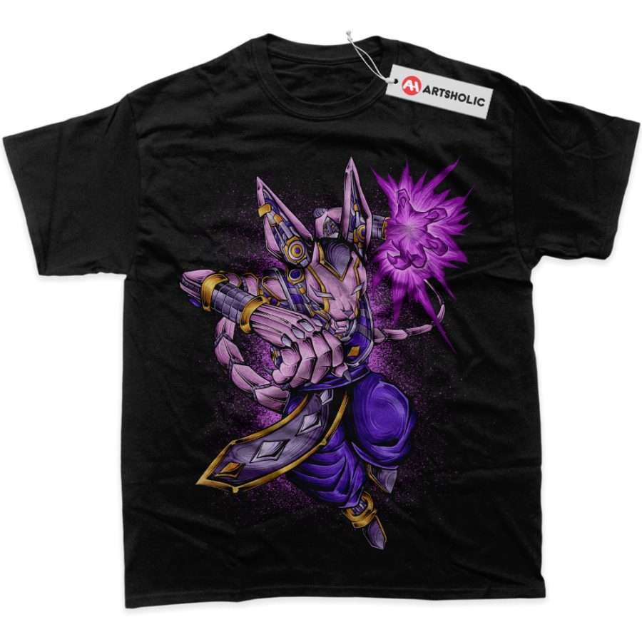 Alternative view of Beerus Shirt, Dragon Ball Z Shirt, DBZ Shirt, Anime Shirt, Graphic Tee