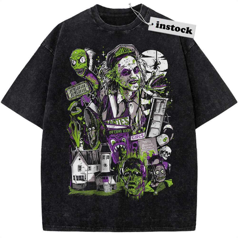 Beetlejuice Shirt, Halloween Shirt, Horror Movie Shirt, Vintage T-Shirt