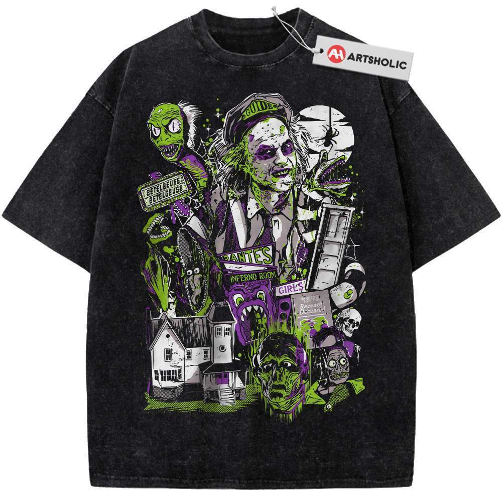 Beetlejuice Shirt, Halloween Shirt, Horror Movie Shirt, Vintage T-Shirt