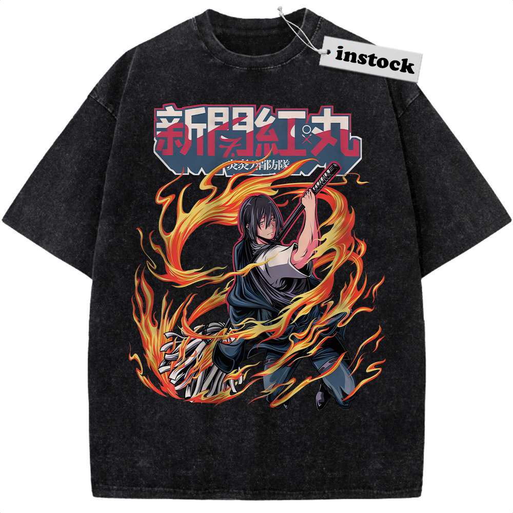 Benimaru Shinmon Shirt, Fire Force Shirt, Anime Shirt, Vintage T-Shirt