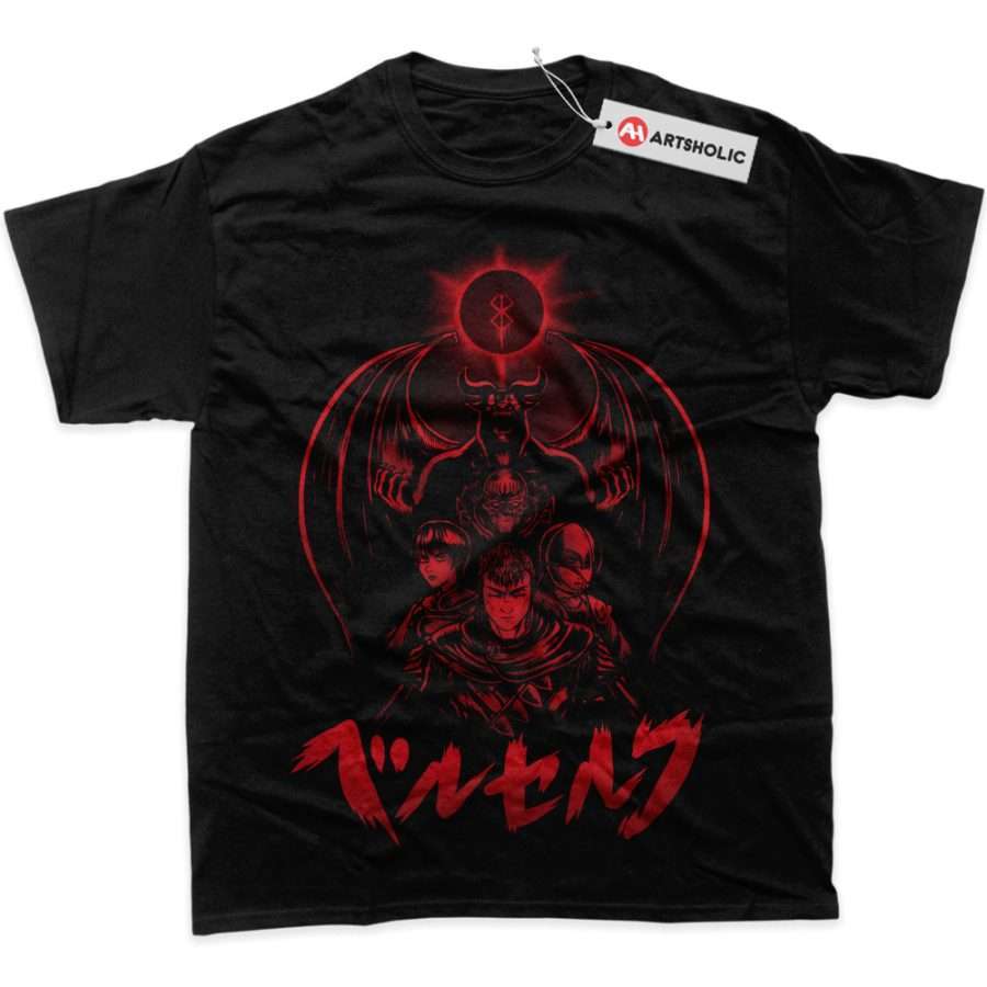 Alternative view of Berserk Shirt, Anime Shirt, Graphic Tee