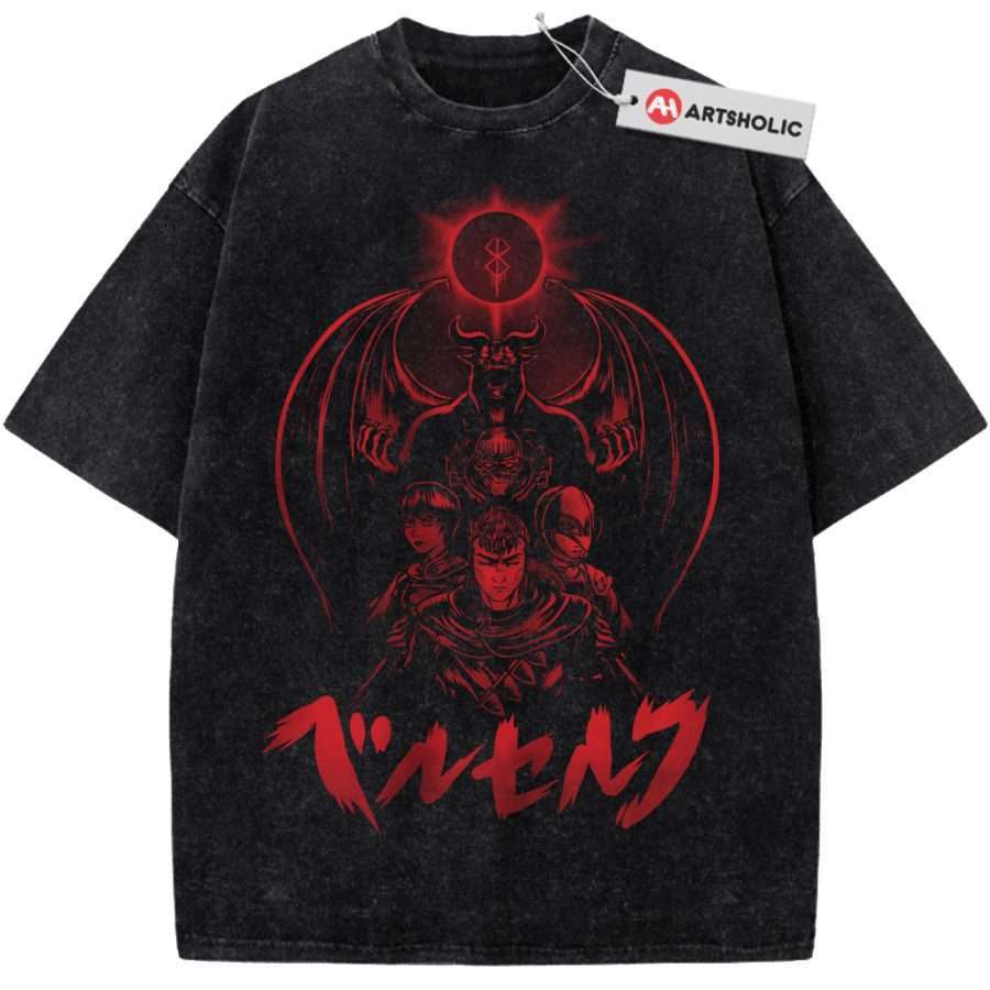 Alternative view of Berserk Shirt, Anime Shirt, Vintage Tee