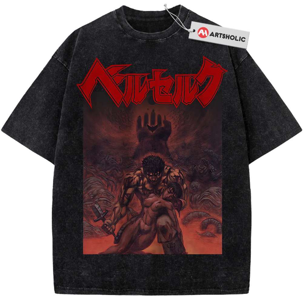 Berserk Shirt, Anime Shirt, Vintage Tee