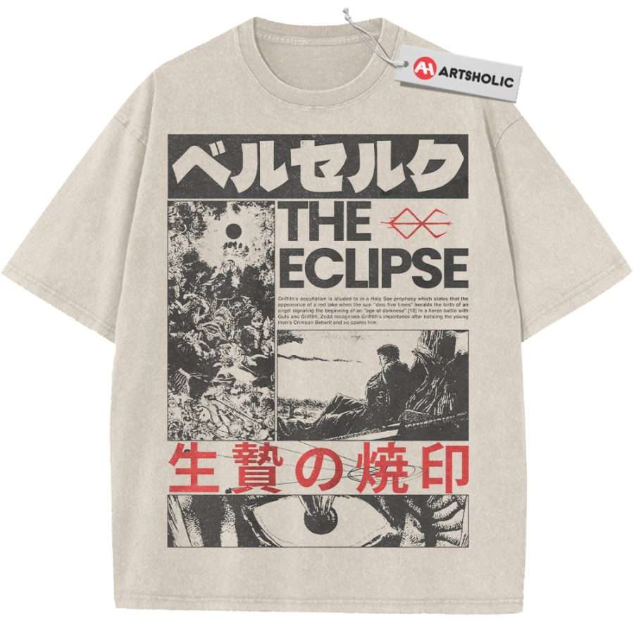 Alternative view of Berserk Shirt, Anime Shirt, Vintage Tee