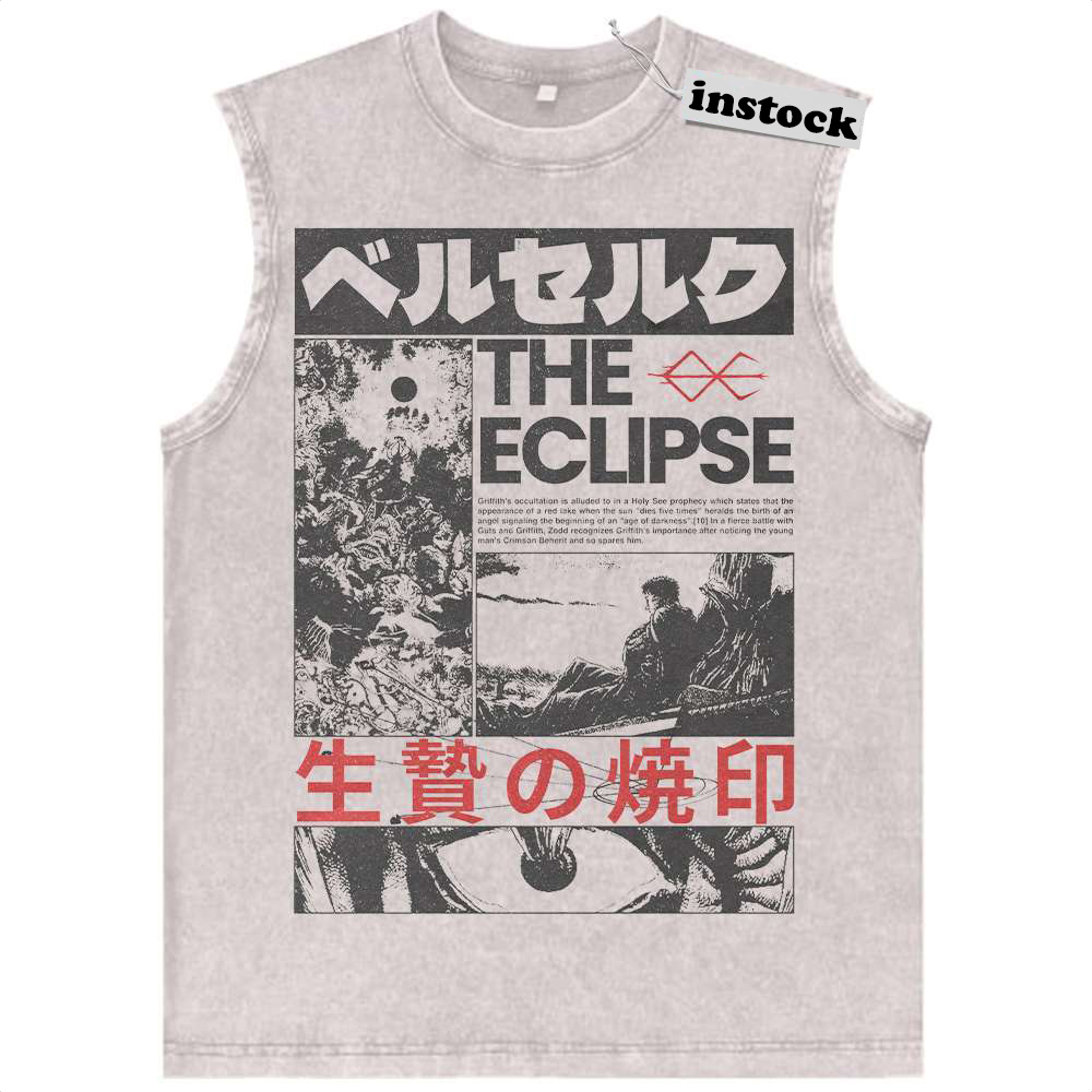 Berserk Tank Top, Anime Tank Top, Vintage Tank Top