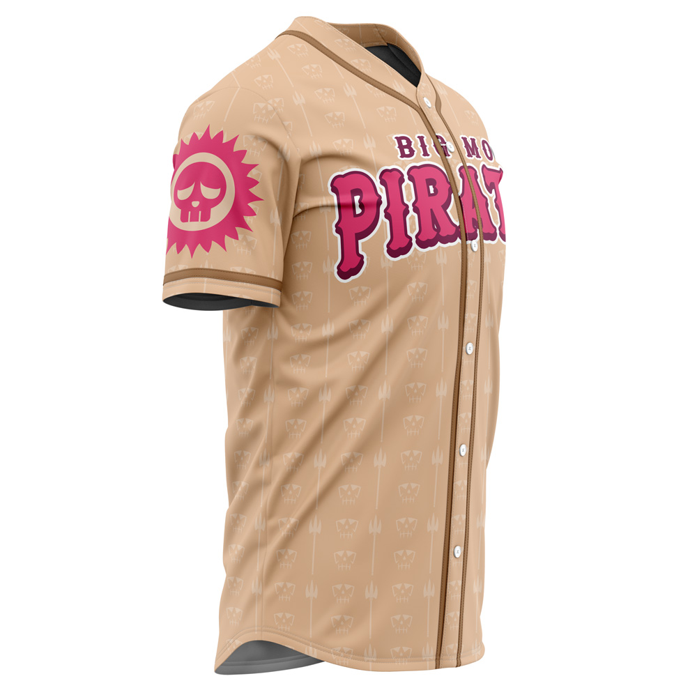 Alternative view of Big Mom Pirates Katakuri One Piece Baseball Jersey