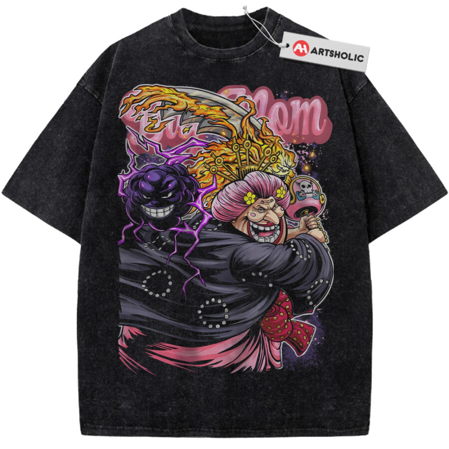 Alternative view of Big Mom Shirt, Charlotte Linlin Shirt, One Piece Shirt, Anime Shirt, Vintage T-Shirt