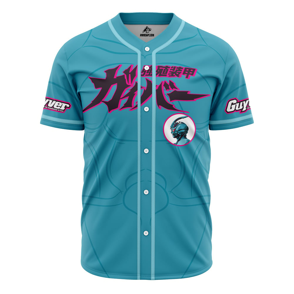 Bio Booster Armor Guyver Custom Baseball Jersey - Otaku Hall