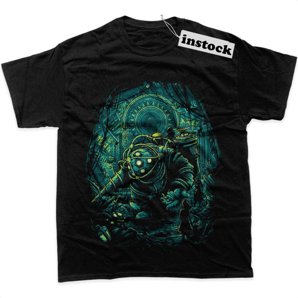Bioshock Shirt, Game Shirt, Graphic T-Shirt