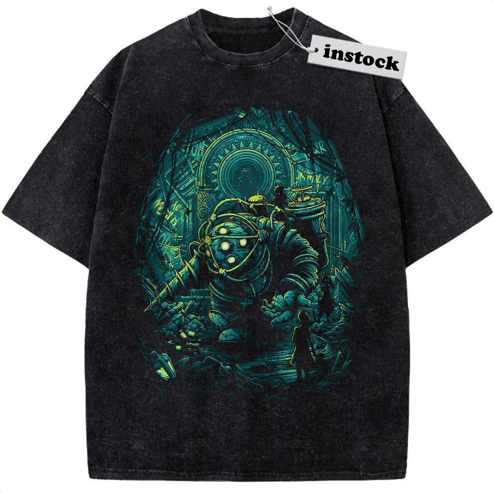 Bioshock Shirt, Game Shirt, Vintage T-Shirt