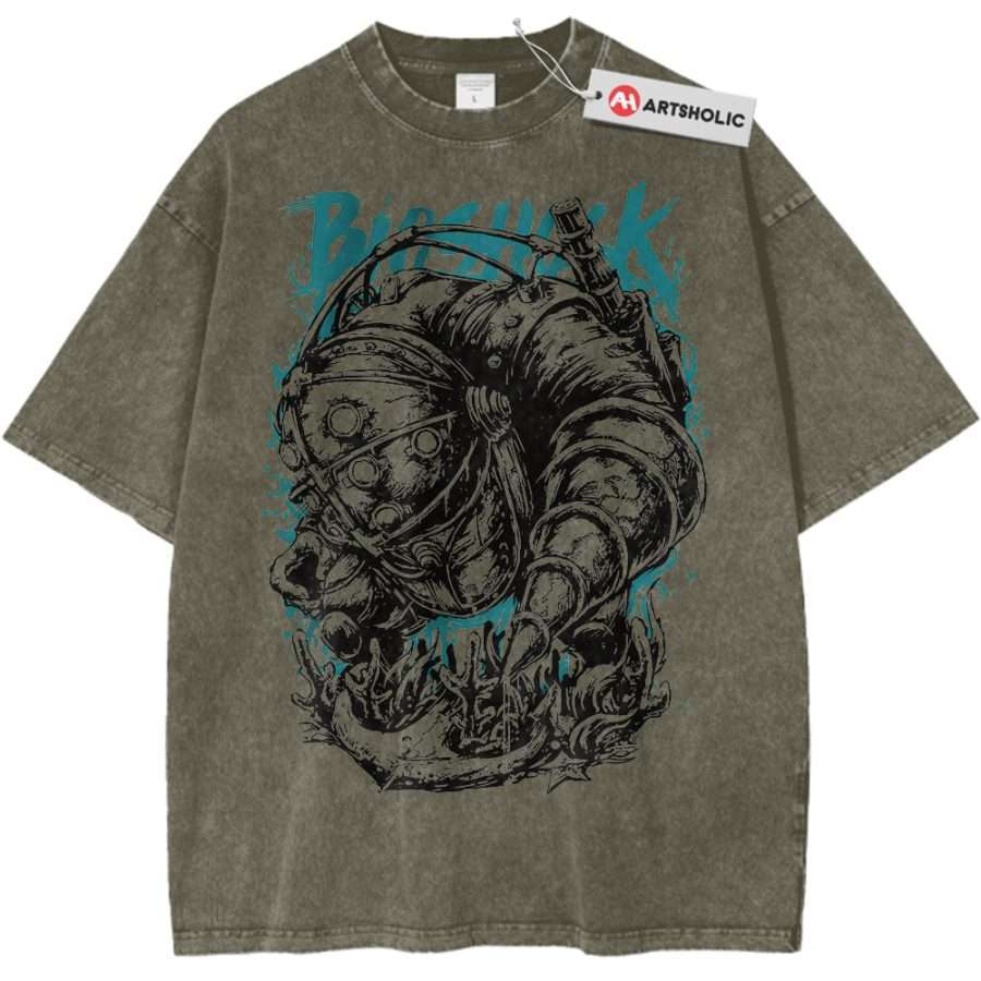 Alternative view of Bioshock Shirt, Game Shirt, Vintage T-Shirt