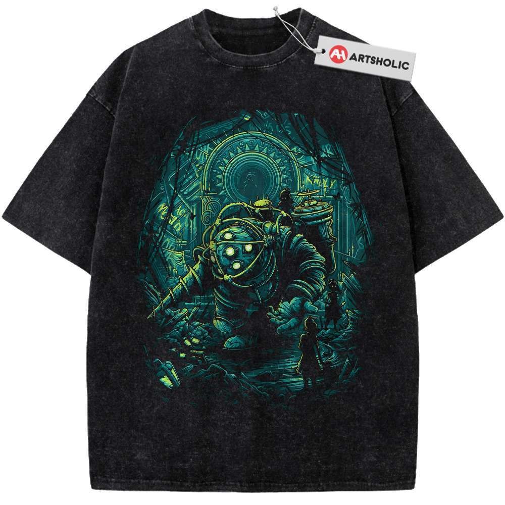 Bioshock Shirt, Game Shirt, Vintage T-Shirt