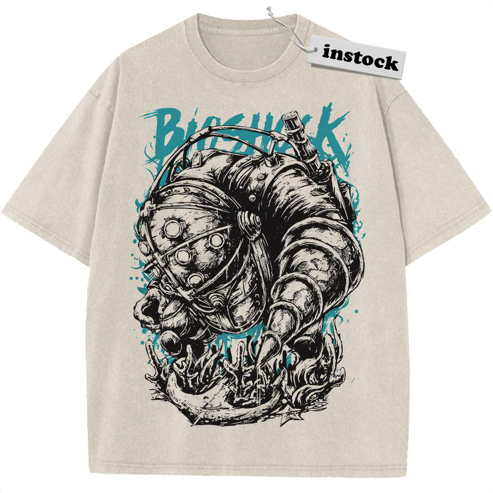 Bioshock Shirt, Game Shirt, Vintage T-Shirt