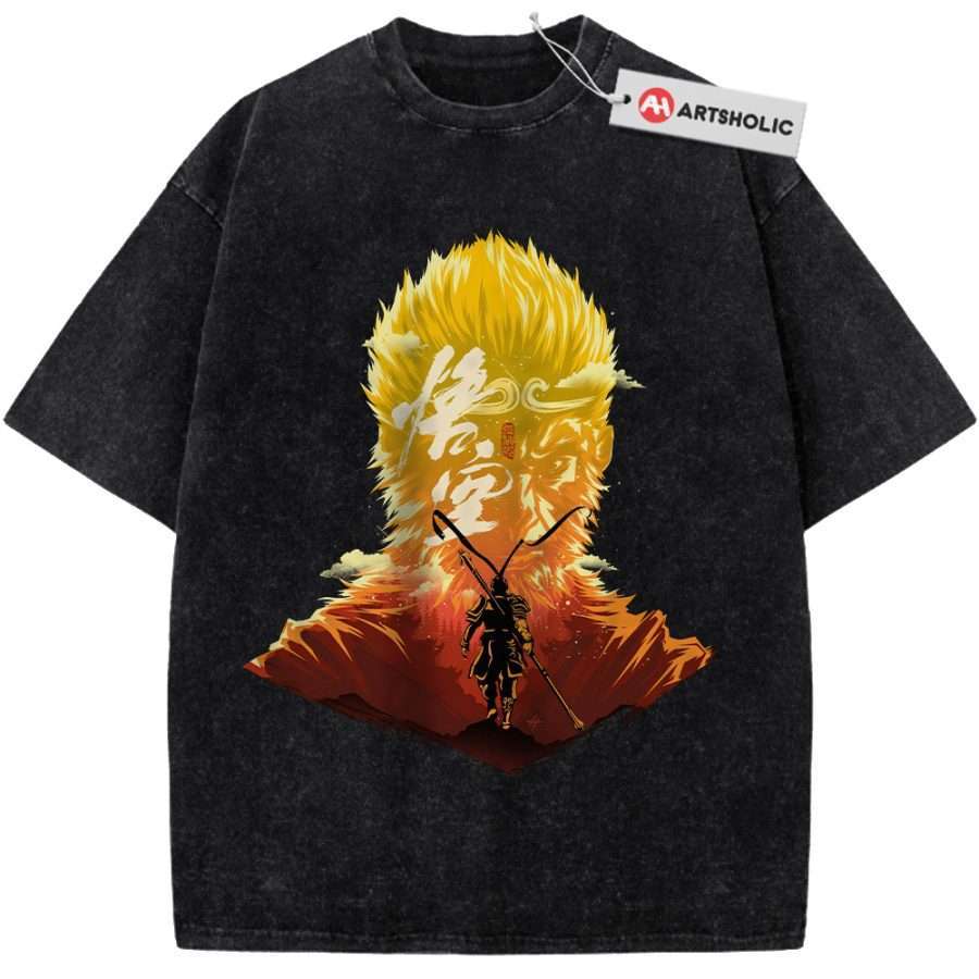 Alternative view of Black Myth: Wukong Shirt, Game Shirt, Vintage T-Shirt