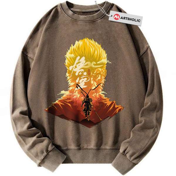 Alternative view of Black Myth: Wukong Sweatshirt, Game Sweatshirt, Vintage Sweater