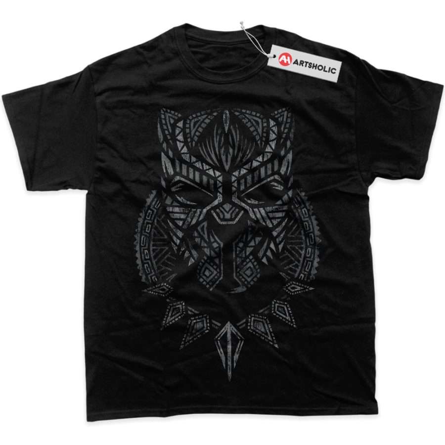 Alternative view of Black Panther Shirt, Marvel Comics Shirt, Graphic T-Shirt
