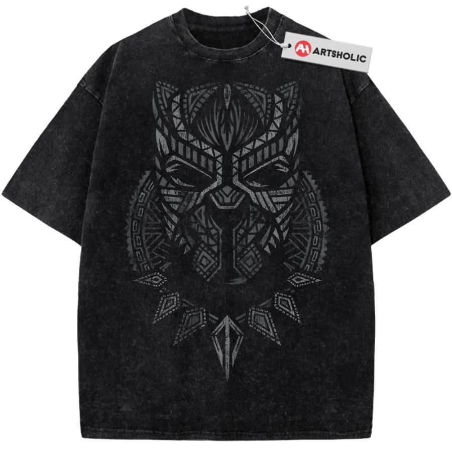 Alternative view of Black Panther Shirt, Marvel Comics Shirt, Vintage T-Shirt
