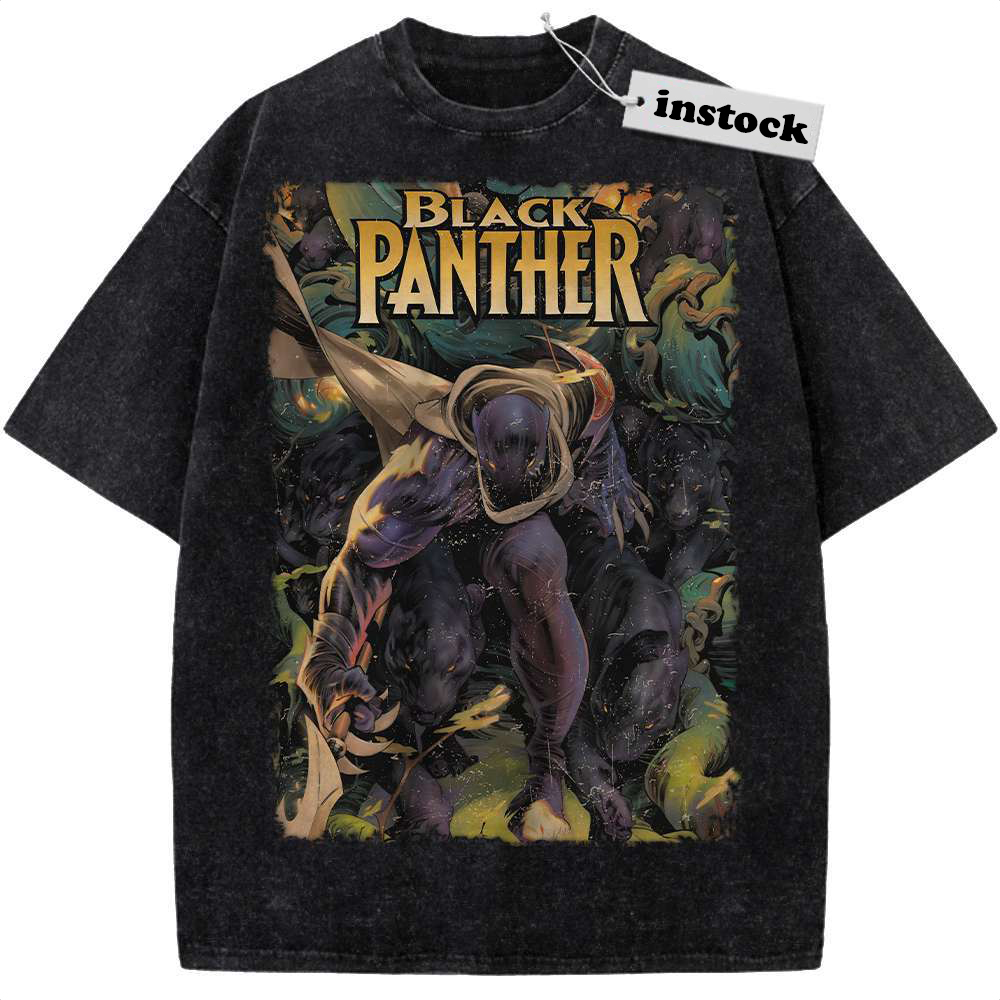 Black Panther Shirt, Marvel Comics Shirt, Vintage Tee