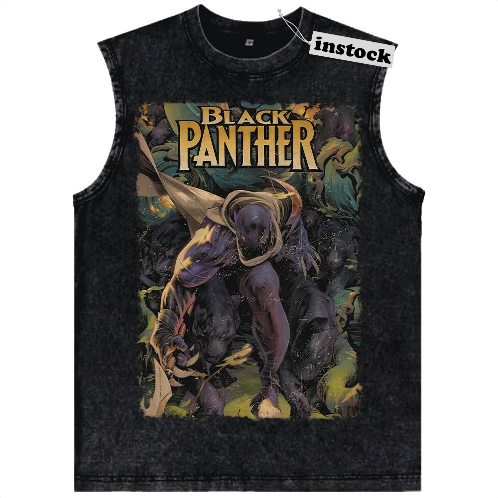 Black Panther Tank Top, Marvel Comics Tank Top, Vintage Tank Top