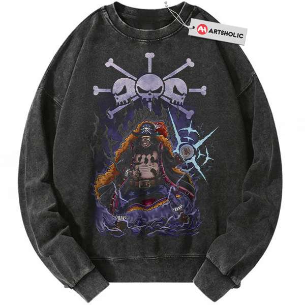 Blackbeard Sweatshirt, Marshall D Teach Sweatshirt, One Piece Sweatshirt, Anime Sweatshirt, Vintage Sweatshirt