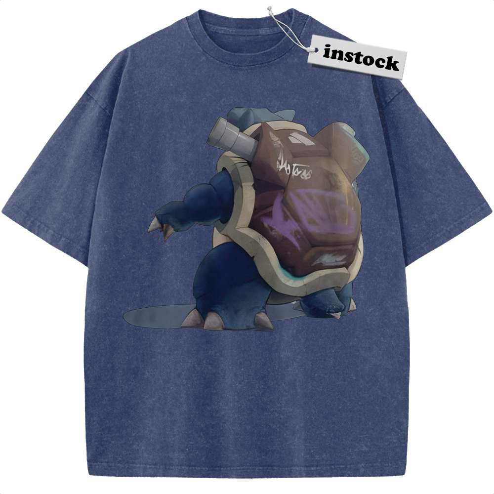 Blastoise Shirt, Pokemon shirt, Anime Vintage T-Shirt